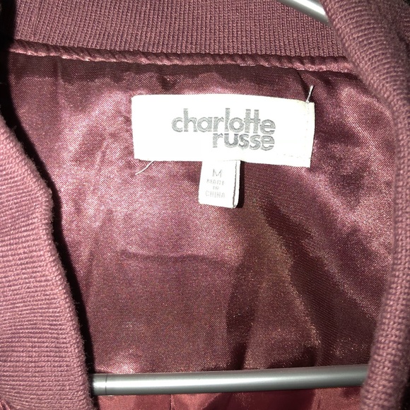 Charolette Russe Bomber Jacket - Picture 2 of 2